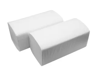 Handdoekjes Interfold W-Vouw Cellulose 2-laags 32x22cm Wit 20x160 Vel - 3