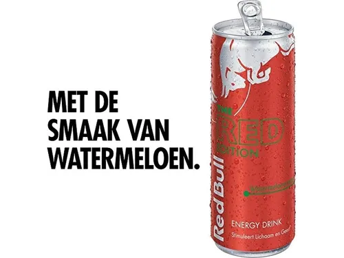 Energiedrank Red Bull watermelon blik 250 ml