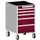 ladekast HxBxD 880x525x650mm 5laden romp RAL7035 front RAL3004
