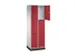 armoire multicases RAL7035/RAL3003 HxlxP 1950x620x500mm