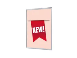 Kliklijst A1 complete set met print "NEW" Rood
