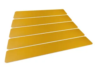 Vloermarkering zebrapad 200/05 Geel 120x20cm - 1