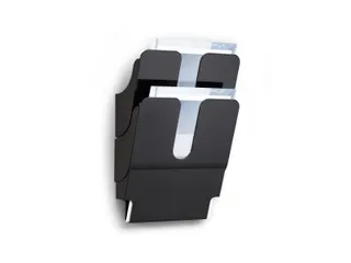 Wandfolderhouder Flexiplus 2 A4 Zwart - 2