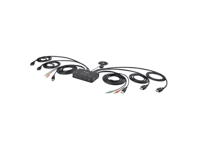 C2-DH46-UA2-CBL-KVM KVM-switch Zwart