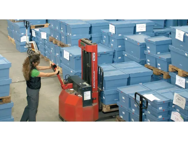 OUTLET Herbruikbare Stapelbak Pp 170x310x200mm 5l Stapel-/Nest-/Verzeg