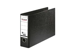 Classeur à levier carton A4 à l'italienne - Noir