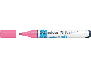 Acrylmarker Schneider Paint-It 320 4mm roze - 6