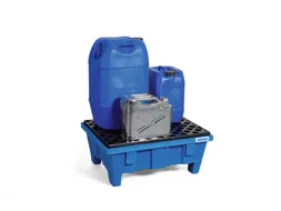 PE-opvangbak,v. 2x60l vat,opvangvol. 60l,HxBxD 340x645x795mm