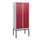 locker,HxBxD 1950x800x500mm,2vak,vak B 400mm,draaigrendel