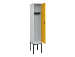 locker,HxBxD 2120x400x500mm,1vak,vak B 400mm,cil.-slot,voetonderstel