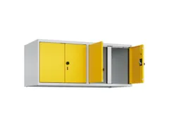 opzetkast,v. locker voor scheiding van kleding,4vak.,vak B 300mm