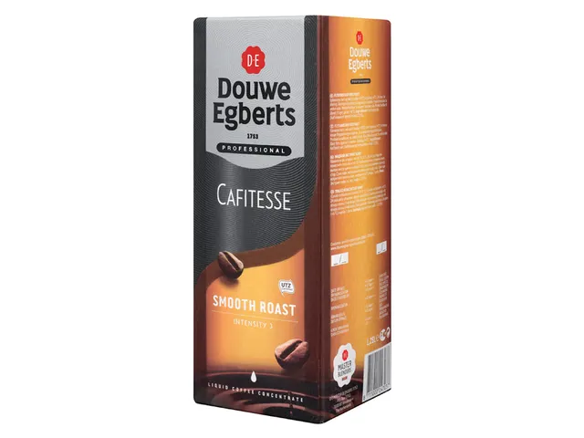 Koffie Douwe Egberts Cafitesse smooth roast 1.25 Liter