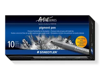 Fijnschrijver Staedtler PigmentArts Intens zwart - 2