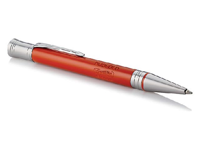 Stylo bille Parker Duofold Classic Vintage Big Red CT Medium