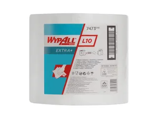Poetsrol WypAll L10 EXTRA 1-laags 23,5cmx380m 1000vel wit 7473 - 1