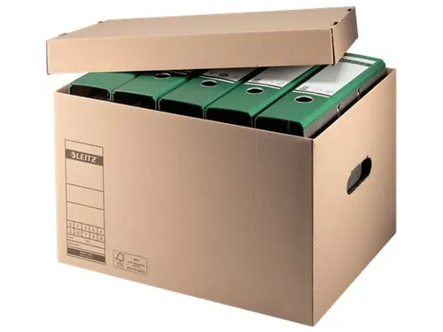 Transportdoos Leitz Premium 335x280x440mm bruin