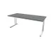 in hoogte verstelbaar bureau HxBxD 720-840x1800x800mm MS-donkergrijs
