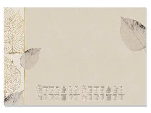 Designonderlegger Sigel Natural Leaves 26/27 59,5x41cm 30 vel 80 grams