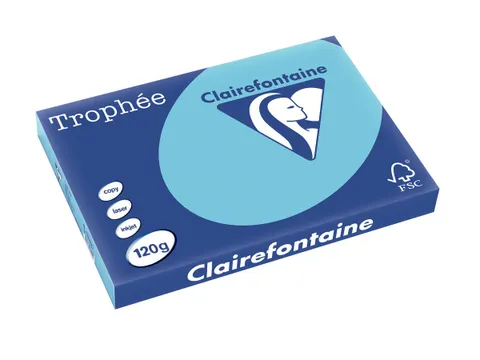 Trophée Pastel papier A3 120g 250 vel helblauw