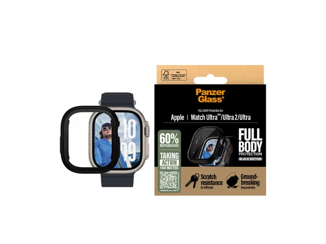 PanzerGlass Case Full Body Black Apple Watch Ultra 3 | Ultra 2 | Ul