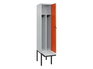 locker voor scheiding van kleding,HxBxD 2120x400x815mm,1vak - 2