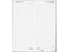 Agenda 2027 Brepols Saturnus Lima 1dag/1pagina blauw