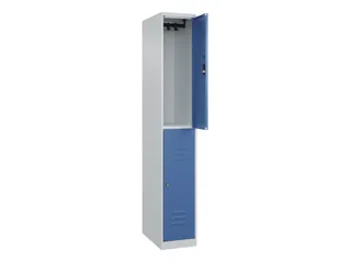 dubbeldekse locker,HxBxD 1850x300x500mm,1x2vak.,vak B 300mm - 2
