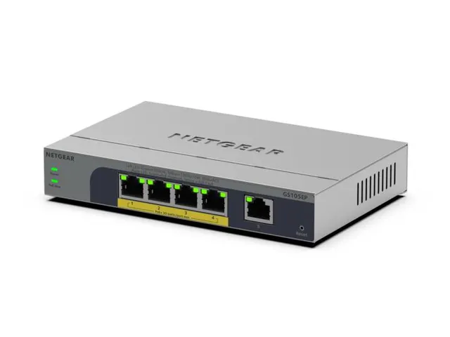 NETGEAR GS105EP, Unmanaged, Gigabit Ethernet (10/100/1000), Full duple