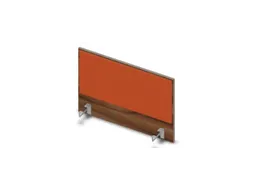 opzetpaneel bureau aanbouw achter NP-tiepolo nut BN3012-oranje 800mm