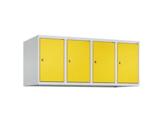 opzetkast,v. locker,4vak.,vak B 300mm,HxBxD 500x1200x500mm - 2