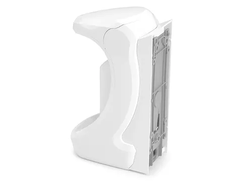 Zeepdispenser wandmontage of tafel model 500ml kunststof wit