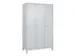 locker voor scheiding van kleding,HxBxD 1950x1200x500mm,3vak
