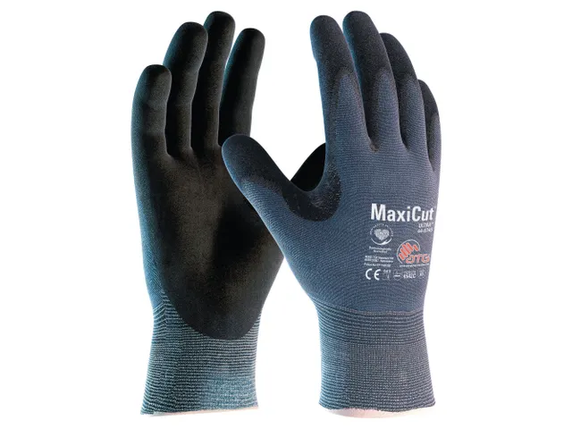 ATG MaxiCut Ultra 44-3745 klasse 5 nitril handschoen maat 9 12 paar