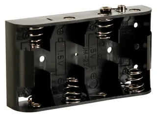 Batterijhouder Voor 4 x C-CEL (Voor Batterijclips) - 2
