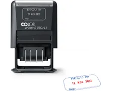 stempel Printer S260/L1 N, met datum en ONTVANGEN