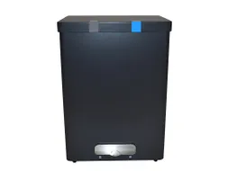 Brandveilige Pedaalemmer Recyclokick 2 Grafietgrijs 2x 34 liter