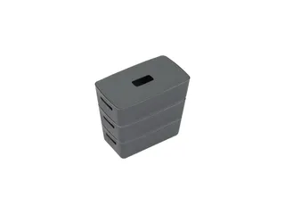 Opbergbox Kangaro 5 liter antractiet set 3 stuks inclusief deksels - 1