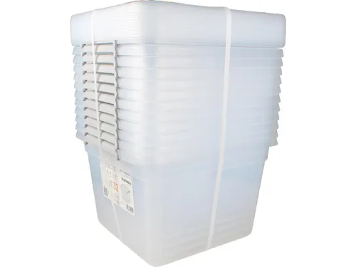 Opbergdoos 32 Liter Transparant