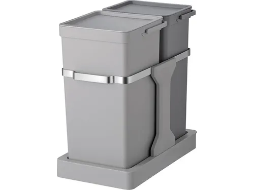 Deco Inbouwafvalemmer 15+20 Liter Eko