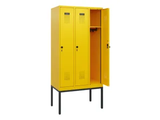 schoollocker,HxBxD 1950x900x500mm,3vak,vak B 300mm,draaigrendel - 1