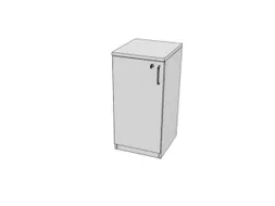 kantoorkast,HxBxD 825x400x445mm,Bl-wit