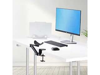 Verstelbare Armsteun voor Bureau zwart - 9