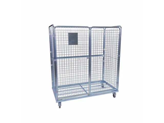 rolcontainer,draagverm. 500kg,HxLxB 1820x1600x800mm,nuttige H 1620mm