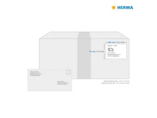 HERMA 5062 Premium etiketten A4 105x74mm Wit 200 stuks - 4