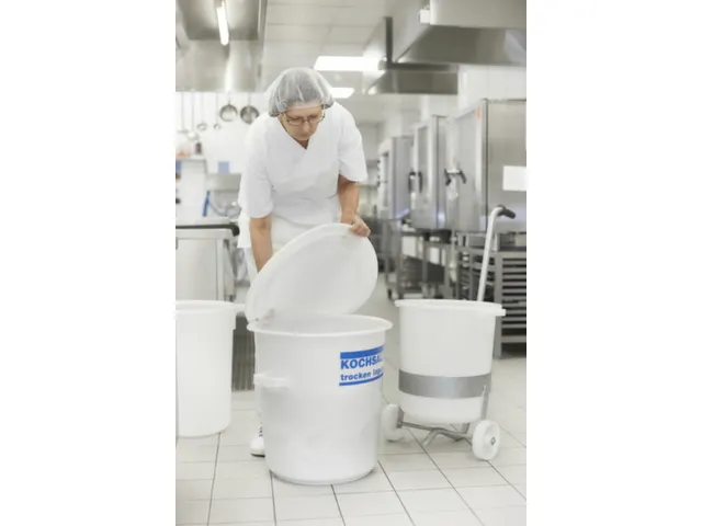 ton,HxØ 445x420mm,40l,HDPE,naturel wit