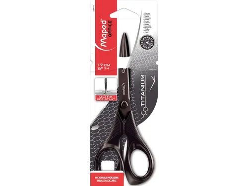 Schaar Maped Titanium 17cm zwart