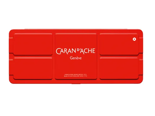 Plakkaatverf Caran d'Ache blik à 15 kleuren