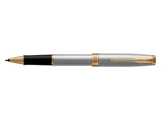 Rollerpen Parker Sonnet Stainless Steel GT Finish Fijn - 3