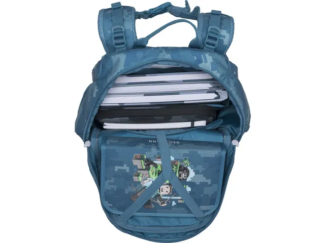 Schooltas Beckmann Active Air FLX 20-25L Jungle Game green