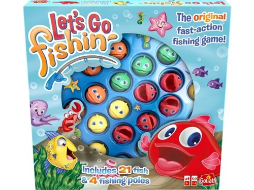 Spel Let's Go Fishing original